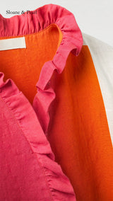 Olive | Blusa estampada luminosa