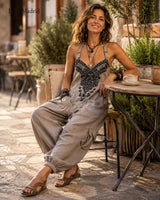 Encarnación | Peto Boho Bordado a Mano