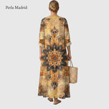 Ginesa | Vestido Floral Elegancia Natural
