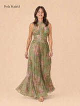 Flor | Mono Chiffon Plisado