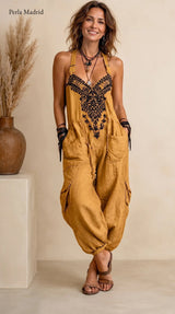 Encarnación | Peto Boho Bordado a Mano