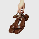 Alessia | Sandalias ortopédicas de piel