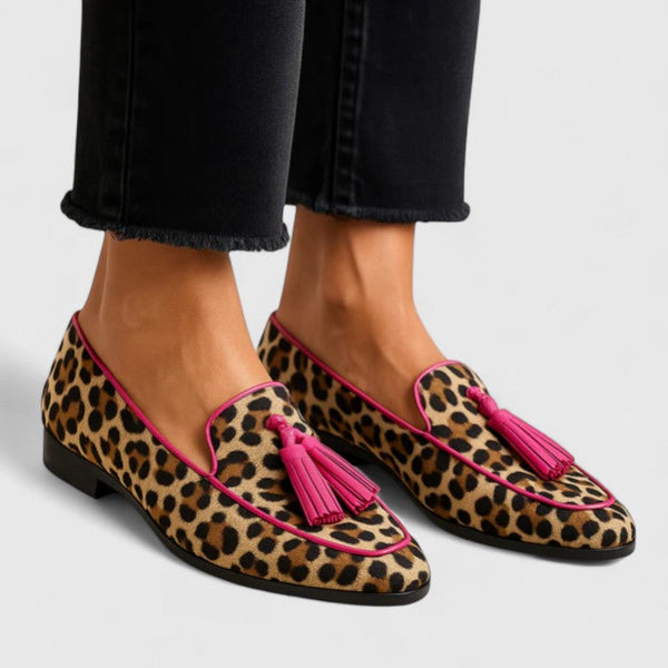 Nahia | Mocasines Estampado Animal