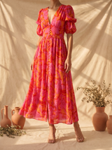 Markita | Vestido largo resplandor solar