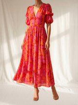 Markita | Vestido largo resplandor solar