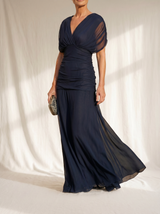 Padme | Vestido azul elegante