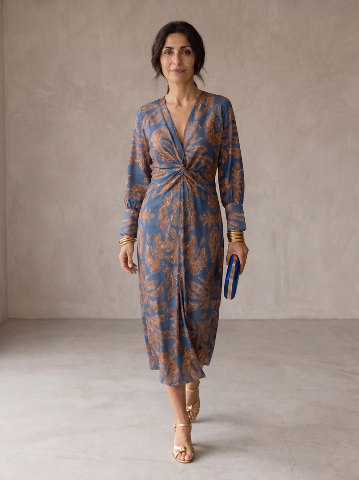 Zana | Vestido midi floral