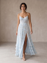 Raquel | Vestido midi de silueta etérea