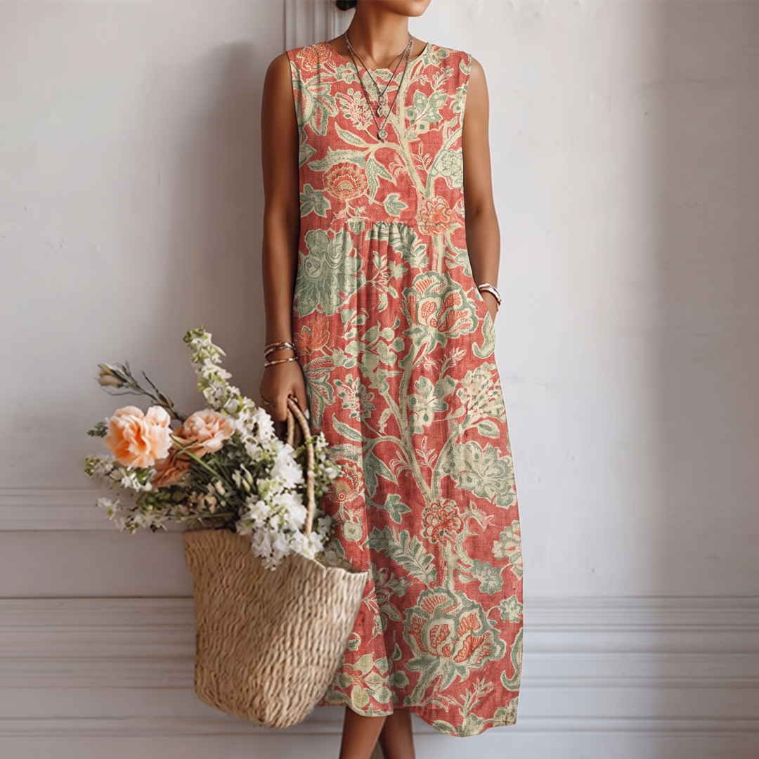 Josune | Robe Midi de Uso Diario