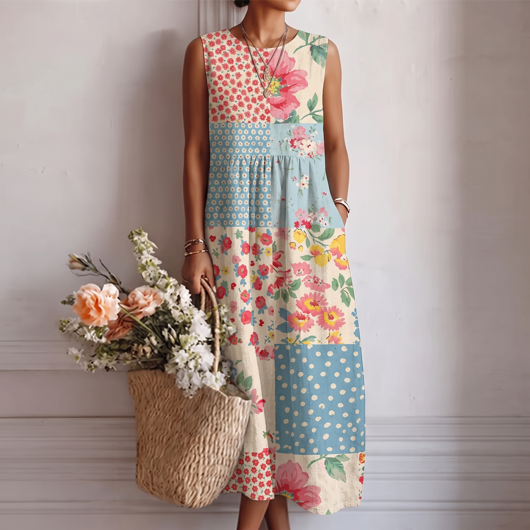 Abril | Vestido Midi Fluido