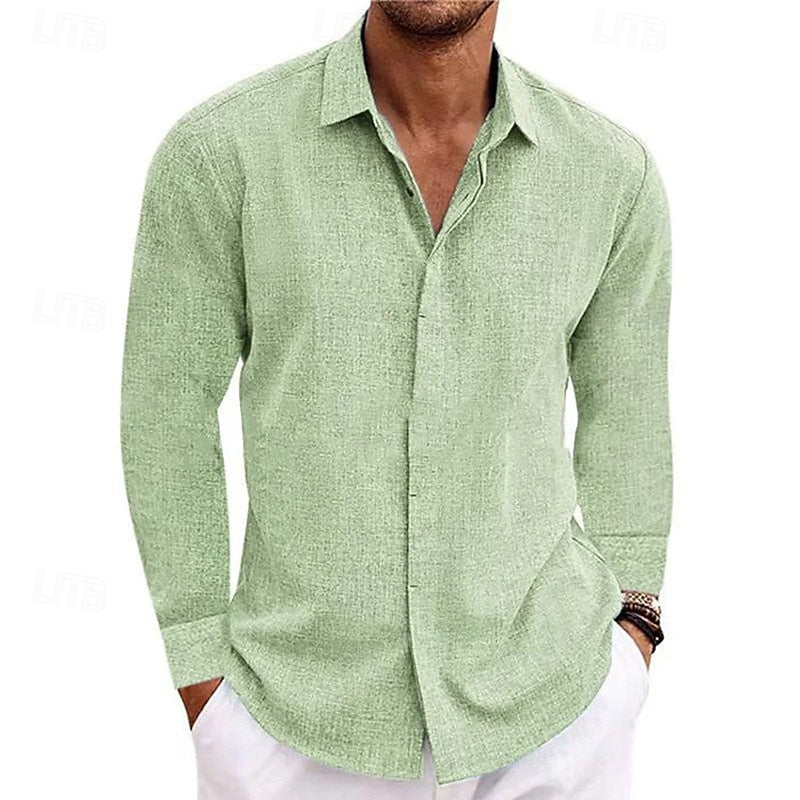 Bryan | Camisa de lino de verano