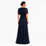 Guadalupe | Elegante Vestido Azul Noche