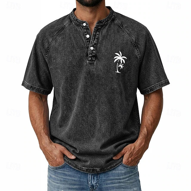 Adrián | Camisa vaquera de algodón de corte relajado
