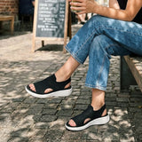 Ildefonsa | Sandalias Plataforma Transpirables