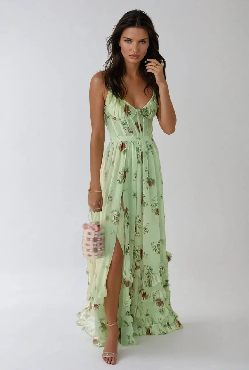 Raquel | Vestido midi de silueta etérea